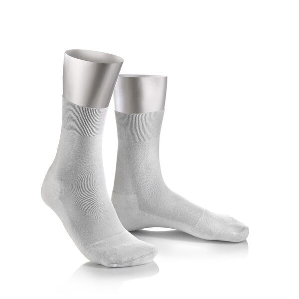 Wellness-Socken, weiß, Größe 48/49