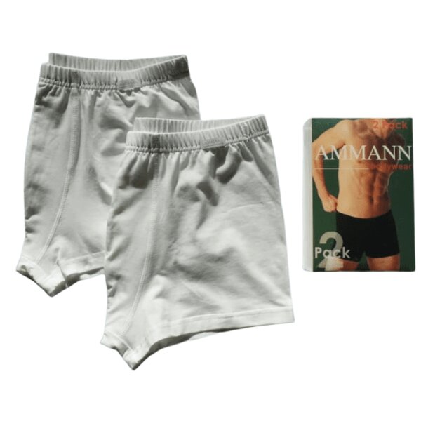 AMMANN Retro-Short Cotton Simply 2er-Pack