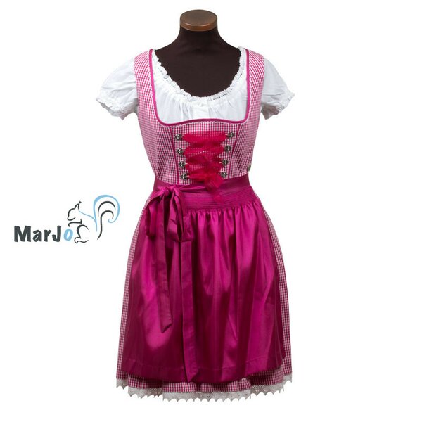 MarJo Dirndl Tracht Missi, Pink