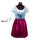 MarJo Dirndl Tracht Mimi, türkis/beere