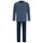 AMMANN Schlafanzug lang, dunkelblau, Größe 48