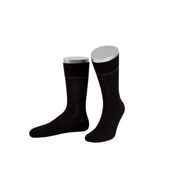 Arztsocken, schwarz, Größe 36/38