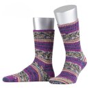 Merinowolle Farbmix-Socken